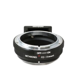 Metabones Canon FD to X-mount T adapter (Black Matt)