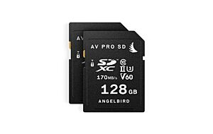 Angelbird SD Match Pack für Fujifilm X-T3/X-T4 128GB SD V60, 2er Pack