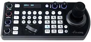 BirdDog PTZ Keyboard controller w/NDI, VISCA, RS-232 & RS422, BirdDog Comms compatible