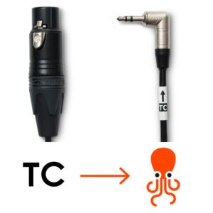 XLR to Tentacle  Timecode Cable
