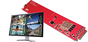 MC-DMON-QUAD: openGear 4 Channel Multi-viewer with SDI outputs for 3G/HD/SD
