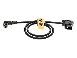 DC cable with jack Ø5,5 mm/2,5 mm, 55 cm / 22 with Anton/Bauer D-TAP connectorold code: DLOBML-AB-L