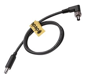 DC cable 55 cm / 22 with jack Ø5,5 mm/2,5 mm for PAG batteryold code: DLOBML-PAG