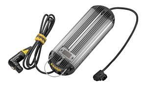 DC dimmable ballast with Kelvin display for DLED9-BI light heads. Input 11 - 36V DC. DDTAP cable or DLPS36-100 AC power