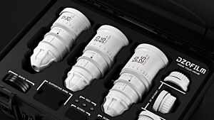 DZOFILM Pictor Zoom 3-Lens Kit (12-25/50-125/20-55 T2.8) White