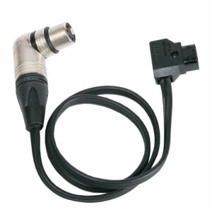 28 (71 cm) cable PowerTap to right angle 4p XLR female