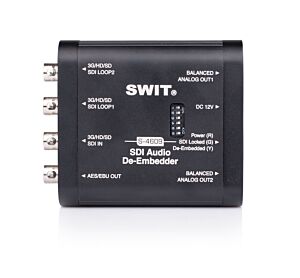 SWIT S-4609 | SDI Audio De-Embedder