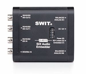 SWIT S-4610 | SDI Audio Embedder