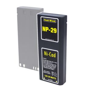 12V 29Wh NP1 Ni-Cad Battery