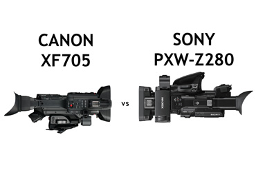 Canon XF-705 vs Sony PXW-Z280