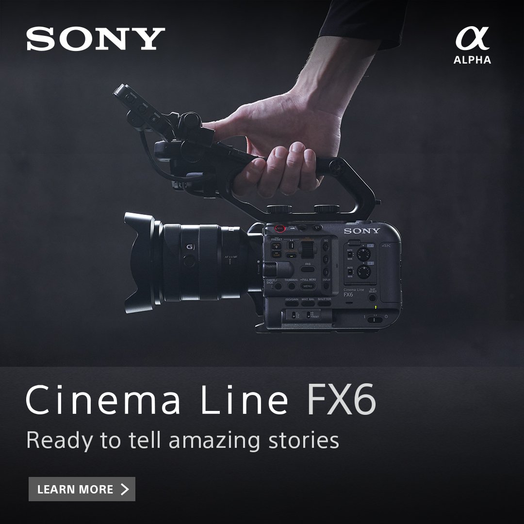 Sony Cinema Line FX6 Launch on Instagram 